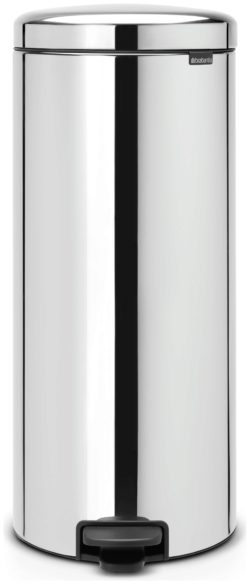 Brabantia newIcon 30 Litre Pedal Bin - Brilliant Steel.